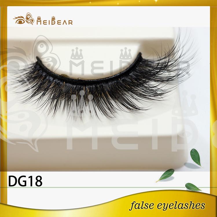 Hot selling private label 3D faux mink eyelashes with custom boxes